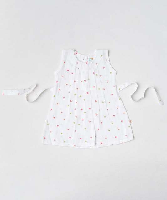 Muslin Pintuck Frock - Gentle Heart