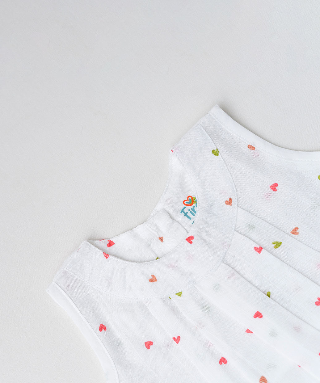 Muslin Pintuck Frock - Gentle Heart