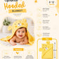 Muslin Bubble Crinkle Hooded Blanket - Crayola (Puppy)