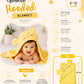 Muslin Bubble Crinkle Hooded Blanket - Crayola (Kitty)