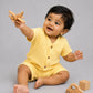 Muslin Bubble Crinkle Jabla-Shorts Set Half Sleeve - Crayola