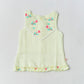 Muslin Boho Frock - Lime Cream Anthurium