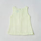 Muslin Boho Frock - Lime Cream Anthurium
