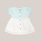 Lurex Dobby Frock - Shimmer Mint