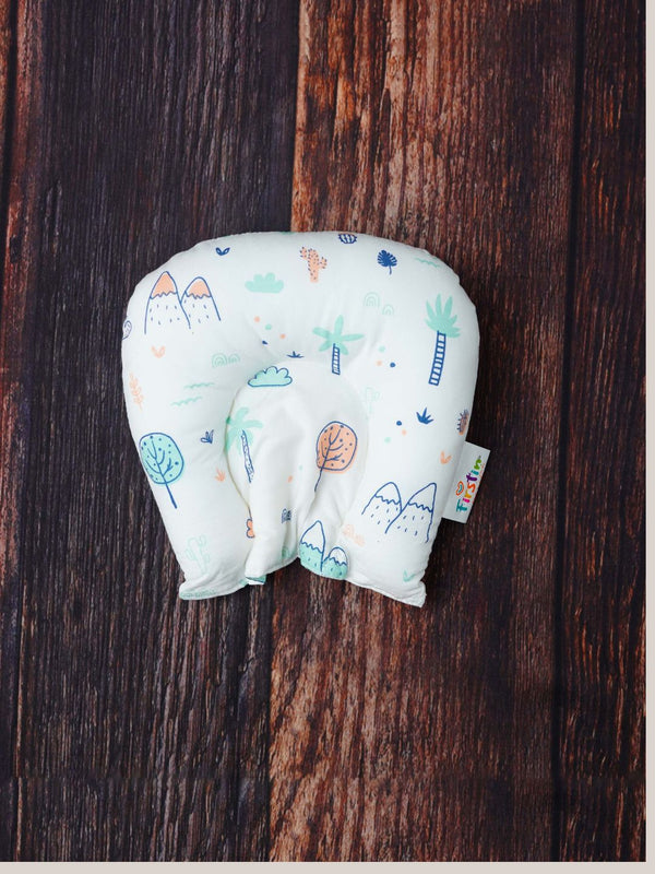 FIRSTIN Baby Pillow Mint Cliff(W)-20X20CM