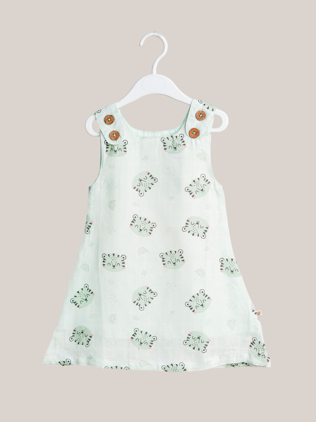 Muslin Tent Frock - Frost Tiger Rainbow (Demo)
