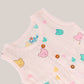 Muslin Front Open Sleeveless Frock - Salsa Rose Buddy