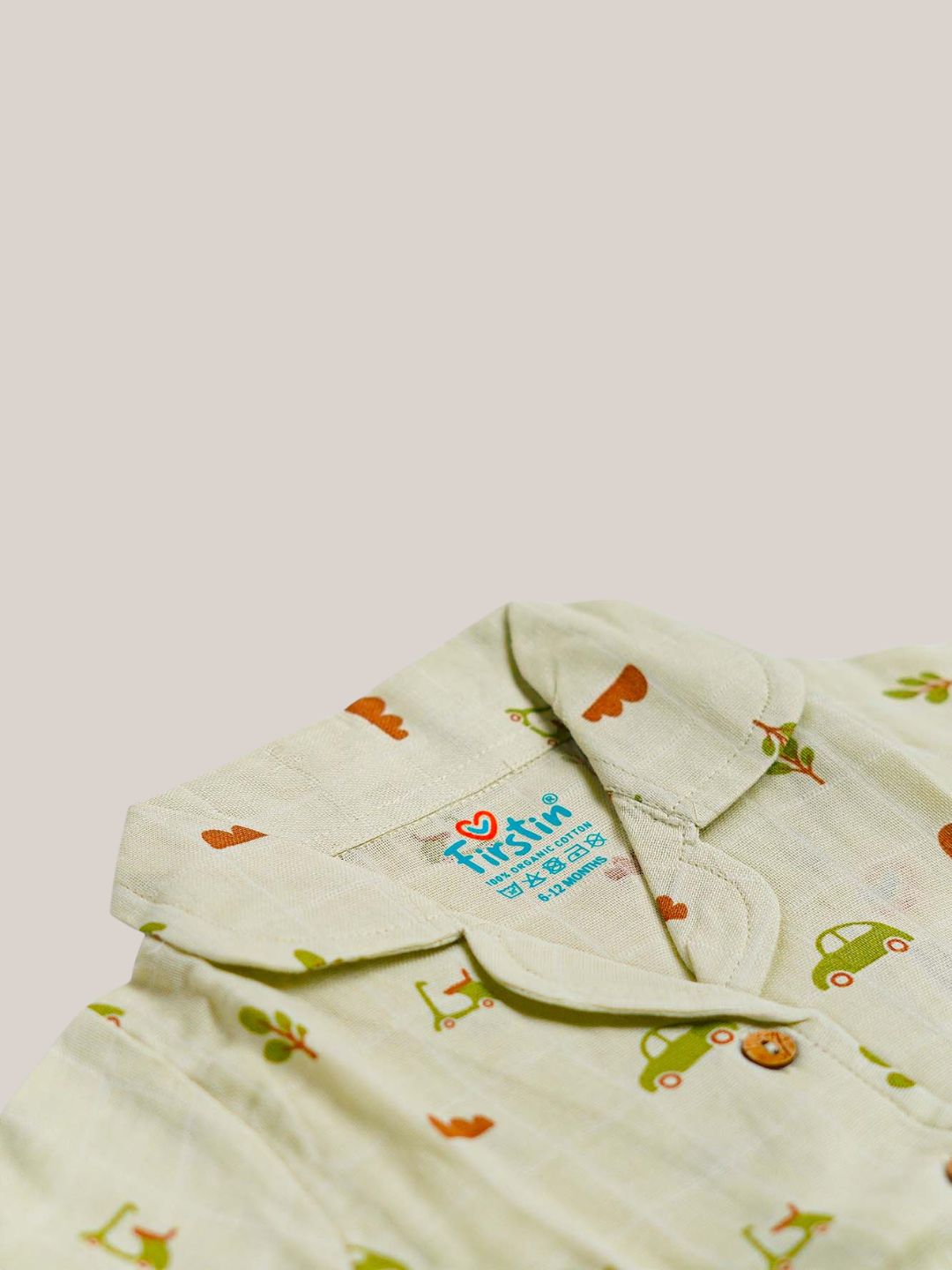 Aloe Wash Vespa Printed Muslin Night Suit Set
