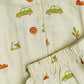 Aloe Wash Vespa Printed Muslin Night Suit Set