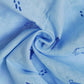 Blue Fir Tree Printed Muslin Night Suit Set