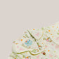 Lime Cream Runner Duck Printed Muslin Night Suit Set