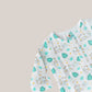 Muslin Pyjama Patiala Set - (W) Mint Sloth Bear