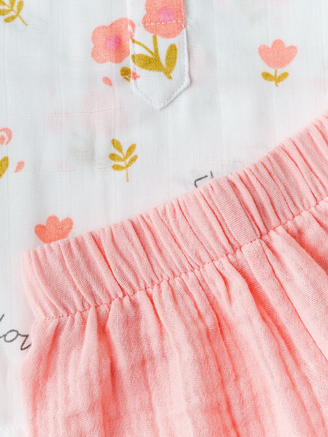 Muslin Pyjama Patiala Set - Candy Flower