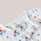 Muslin Pyjama Patiala Set - (W) Salsa Rose Scarlet