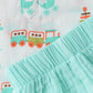 Muslin Pyjama Patiala Set - Tram