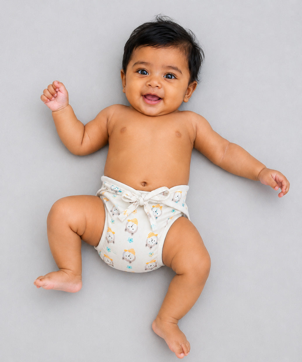 Muslin Nappy 6 Pcs Pack Combo A