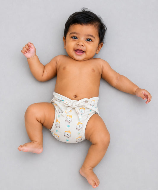 Muslin Nappy 6 Pcs Pack Combo A