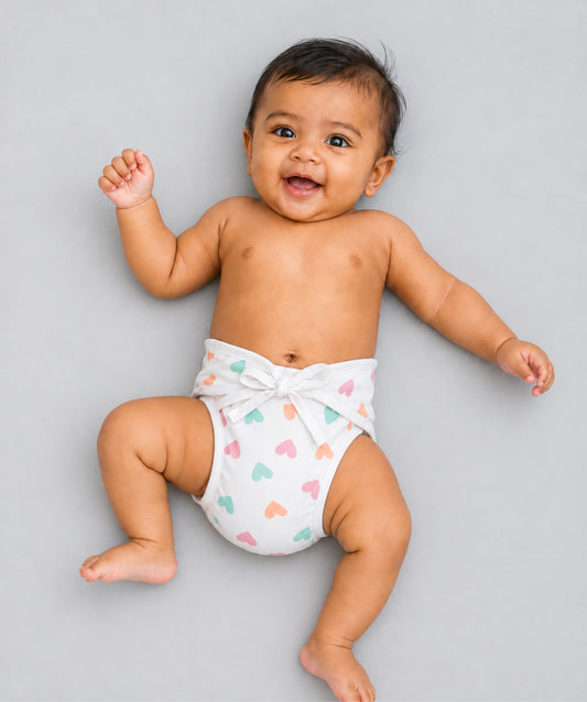 Muslin Nappy 6 Pcs Pack Combo B