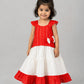 Ira Top With Skirt (Sleeveless) - Carmine