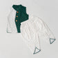 Lurex Dobby Waist Coat-Dhoti Pant - Opal