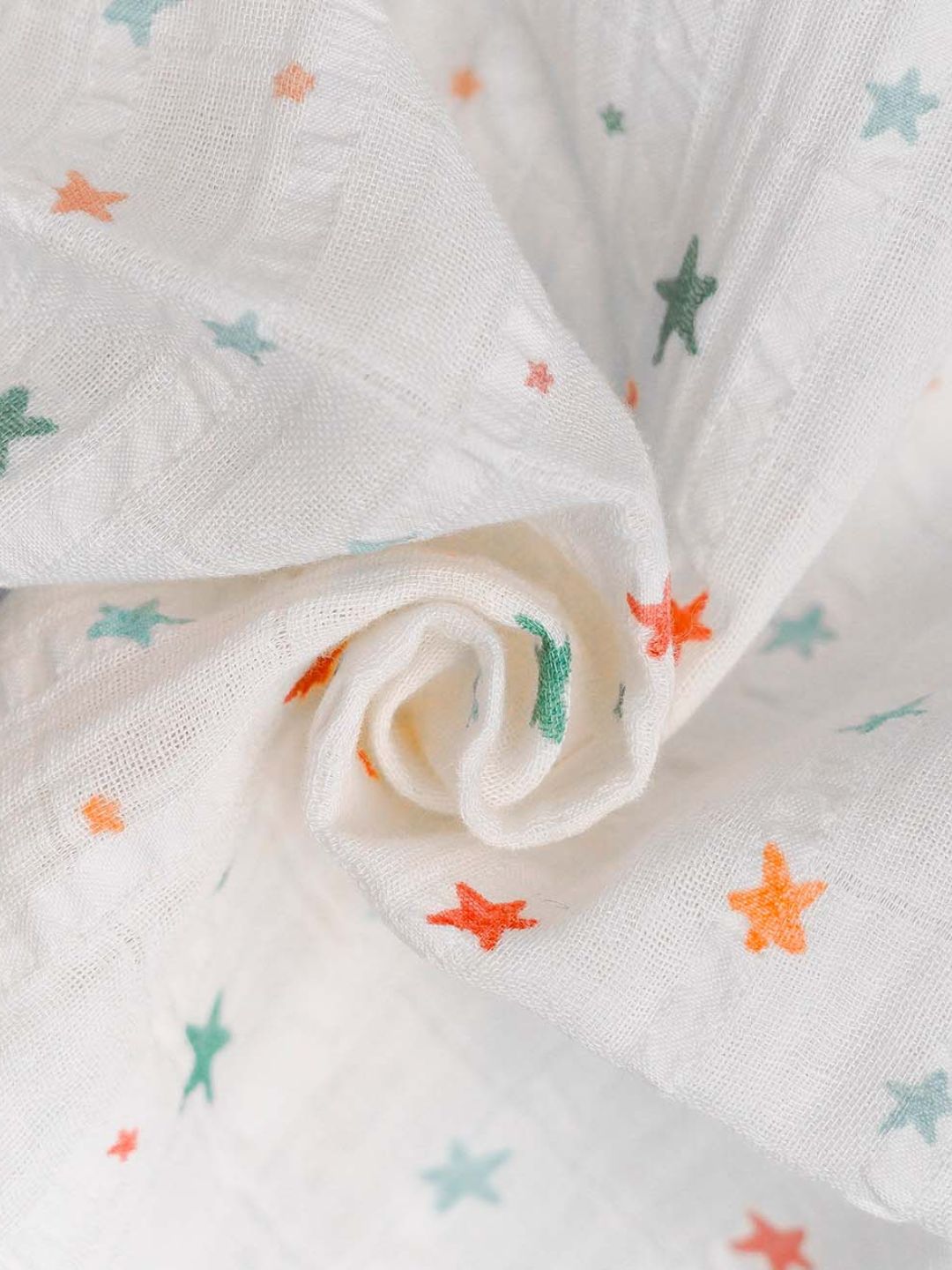 Muslin Seer Sucker Towel 70X70CM - Orbit Stars