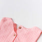 Muslin Bubble Crinkle Grace Frock - Flamingo Pink