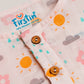 Salsa Rose-Daisy Cloud Printed Muslin Pyjamas Set