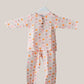 Salsa Rose-Daisy Cloud Printed Muslin Pyjamas Set