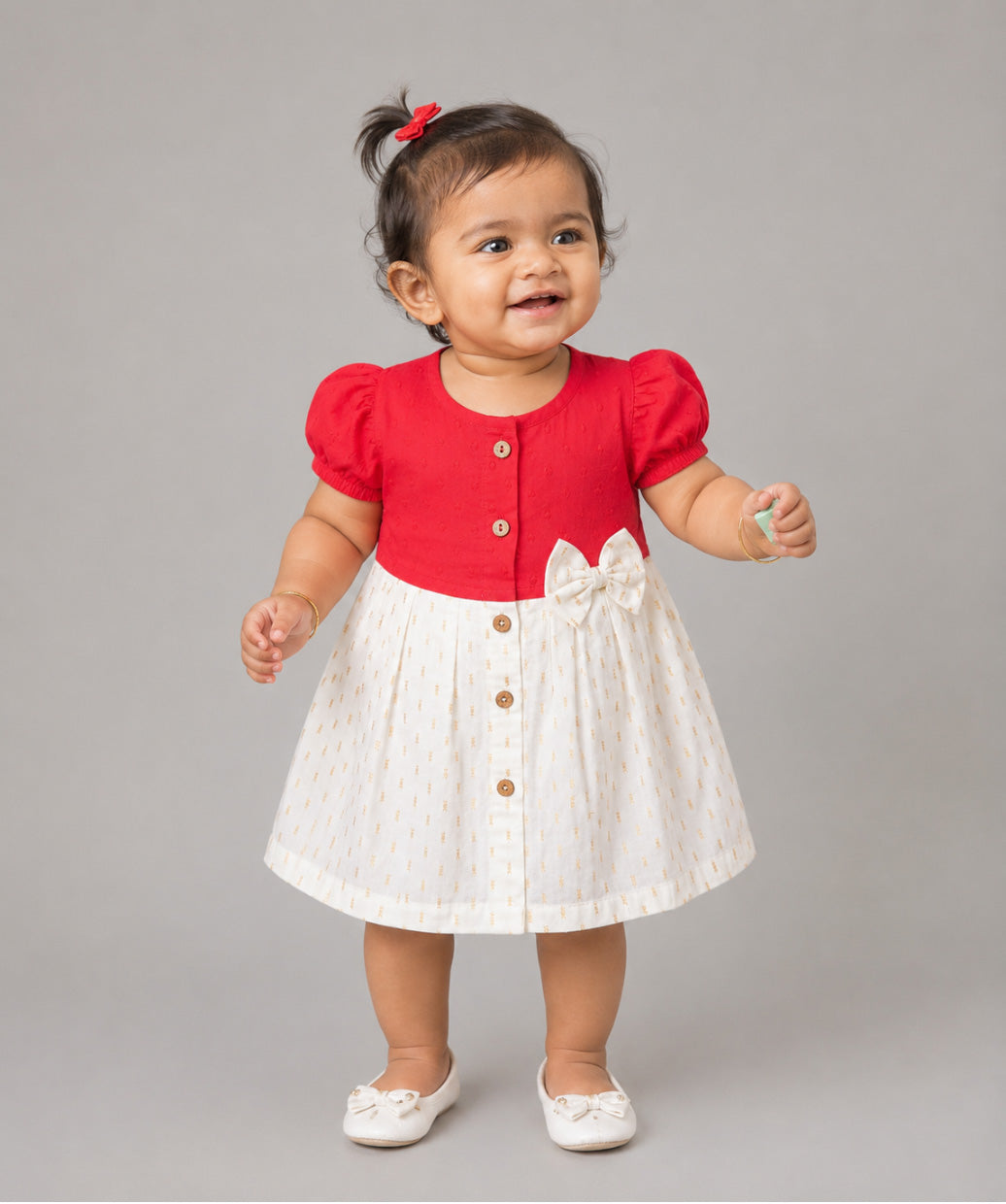 Lurex Dobby Shimmer Frock