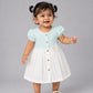 Lurex Dobby Frock - Shimmer Mint