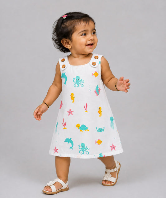 Muslin Tent Frock - Octopus
