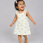 Muslin Tent Frock - Lime Cream Anthurium
