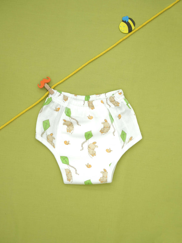 FIRSTIN Muslin Ultra Padded Underwear - (W) Vanilla Bunny Kite