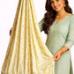 Vannilla Bunny kite Print Poplin Cradle / Thottil / Jhula With Matching Net