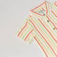 Y/D Muslin Crinkle Breezy Shirt-Shorts Set - Awning Stripe