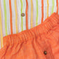Y/D Muslin Crinkle Breezy Shirt-Shorts Set - Awning Stripe