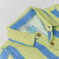 Y/D Muslin Crinkle Breezy Shirt-Shorts Set - Bengal Stripe