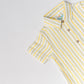 Y/D Muslin Crinkle Breezy Shirt-Shorts Set - Pencil Stripe