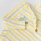 Y/D Muslin Crinkle Breezy Shirt-Shorts Set - Pencil Stripe