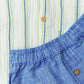 Y/D Muslin Crinkle Breezy Shirt-Shorts Set - Pin Stripe