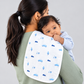 Muslin Burp Cloth (Three Layers) Assorted (Any 3 prints) 3 Pcs Pack Combo A