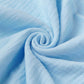 Muslin Bubble Crinkle Hooded Blanket - Aqua (Kitty)