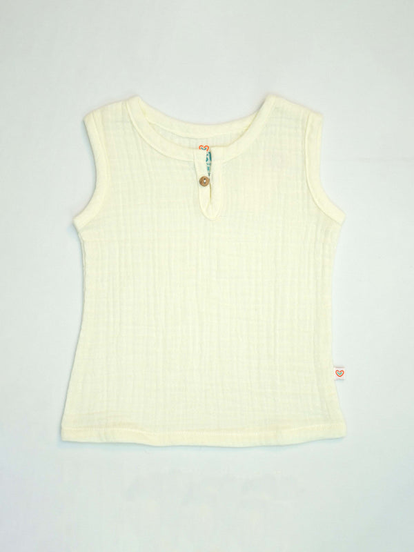 FIRSTIN Muslin Bubble Crinkle Jabla For Baby