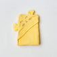 Muslin Bubble Crinkle Hooded Blanket - Crayola (Kitty)