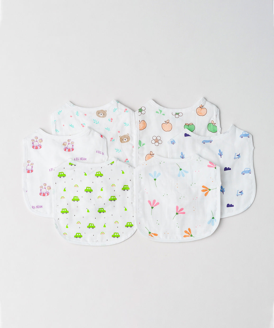 Muslin Bib Combo A