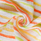 Y/D Muslin Crinkle Breezy Frock Full Sleeve - Awning Stripe
