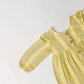 Y/D Muslin Crinkle Breezy Frock Full Sleeve - Bengal Stripe GY