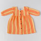 Y/D Muslin Crinkle Breezy Frock Full Sleeve - Bengal Stripe