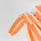Y/D Muslin Crinkle Breezy Frock Full Sleeve - Bengal Stripe