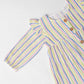 Y/D Muslin Crinkle Breezy Frock Full Sleeve - Candy Stripe